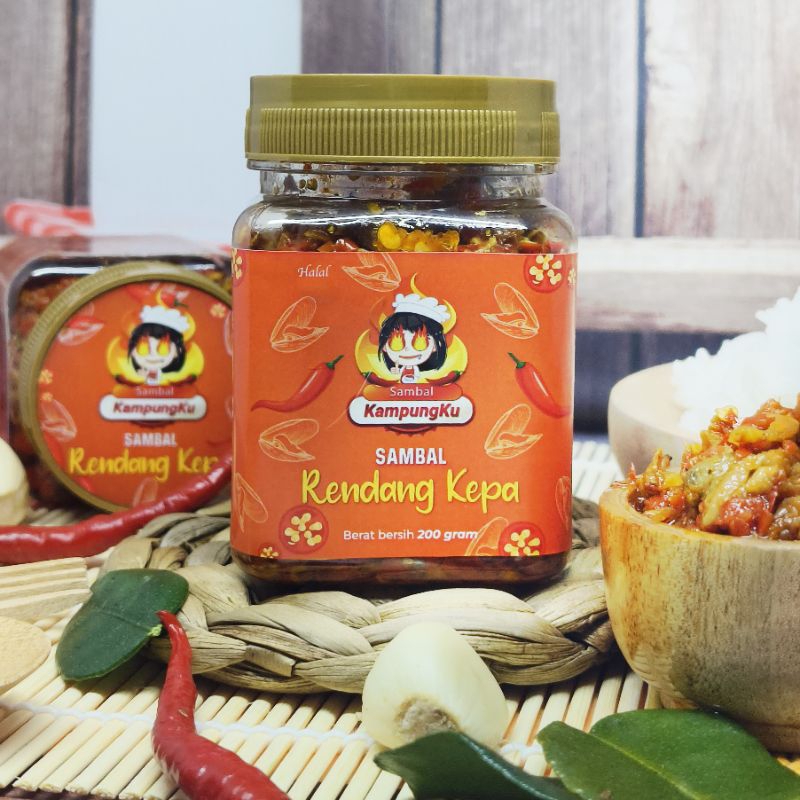 

Sambal Rendang Kepa - SAMBAL KAMPUNGKU 200 GRAM