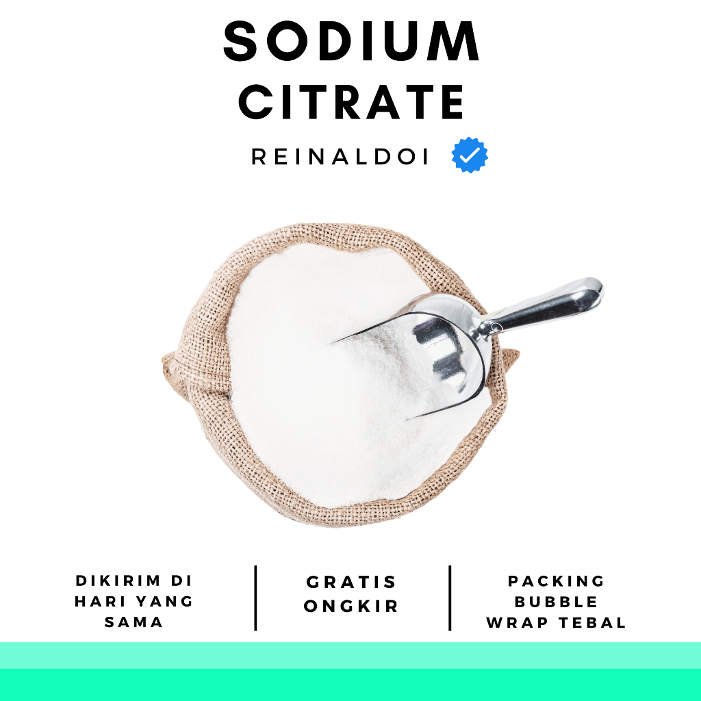 

Sodium Citrate Trisodium Sitrat 100 GR