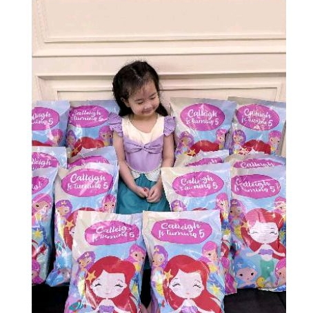 POUCH SNACK ULANG TAHUN/BINGKISAN ULANG TAHUN ANAK