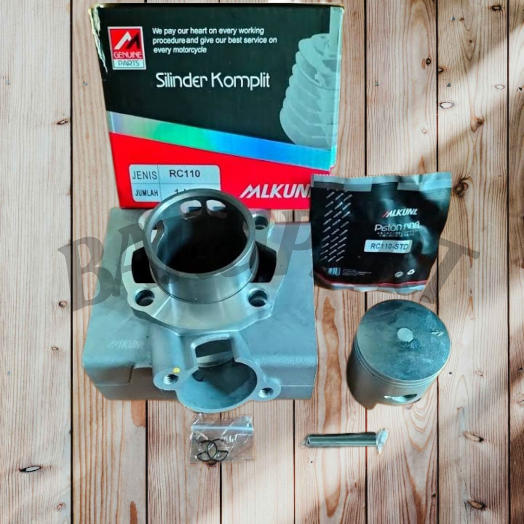 Blok Block Seher Komplit Rc110 Boring Kumplit Rc 110 Tornado GS Standar
