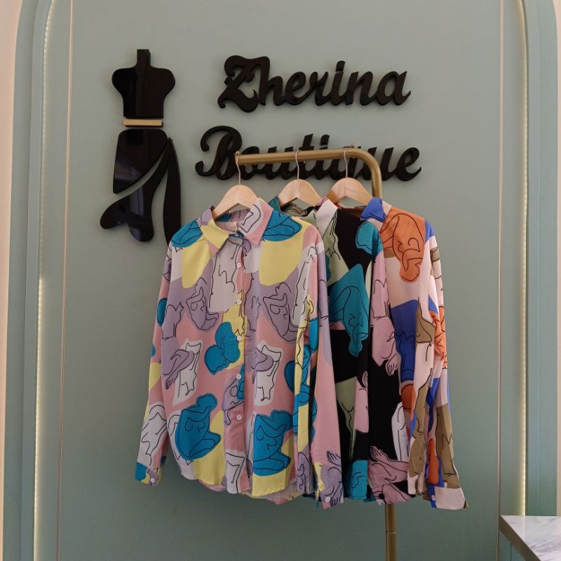 Kemeja Wanita Lalune Import Bangkok