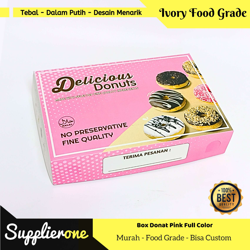 

Box Donat, Dus donat, Kotak Donat, Kemasan Donat, Tempat donat, box donat besar, custom box donat