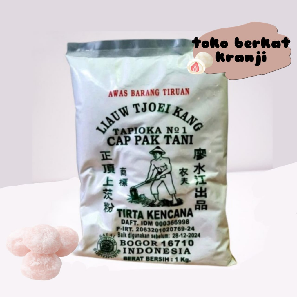 

Tani liauw tjoei kang kemasan 25x1kg/crt