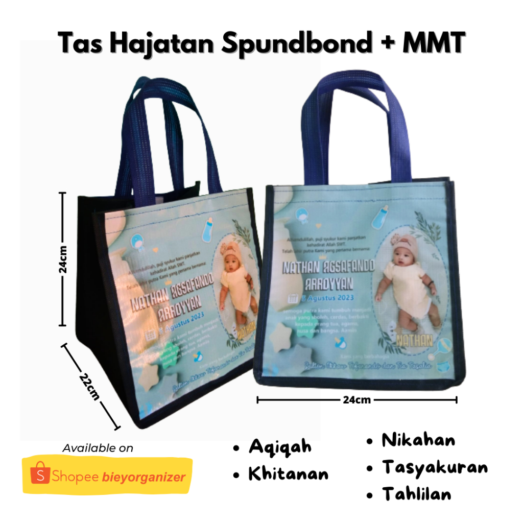 

TAS TASYAKURAN AQIQAH I TAS HAJATAN CUSTOM