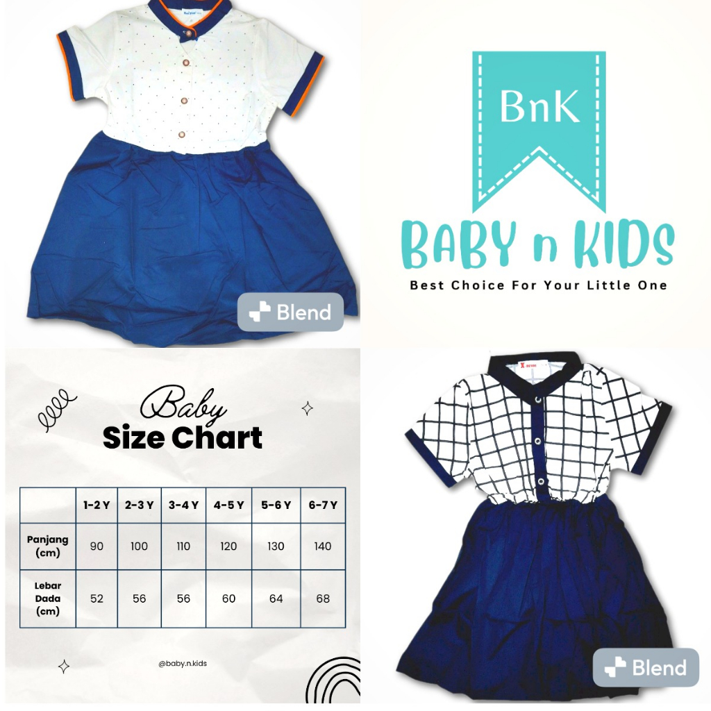 [IMPORT] Dress Anak Perempuan / Baju Anak Perempuan / Baju Fashion Perempuan / Dress Kemeja Anak Per