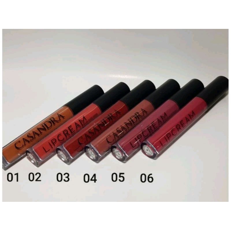CASANDRA LIPCREAM GLAM NUDE SERIES