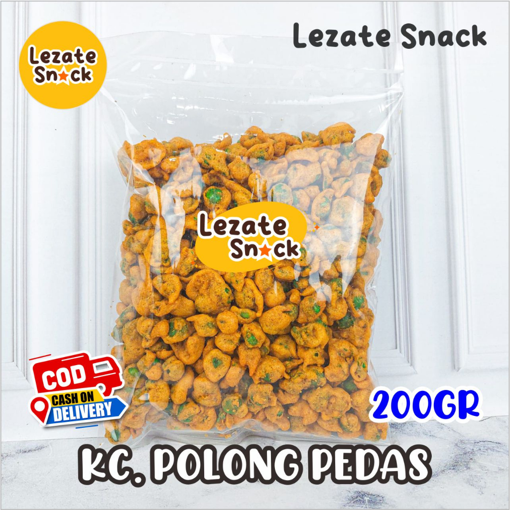 

Kacang Polong Tepung 200gr Murah Enak / Kacang Kapri Tepung Bali Gurih Pedas Kacang Kiloan Murah Kacang Campur WAP SNACKTari Poetri Bali Matahari