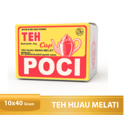 

eh Seduh Cap Poci Kuning 40 gr (10 pcs) - Teh Poci - Loose Tea