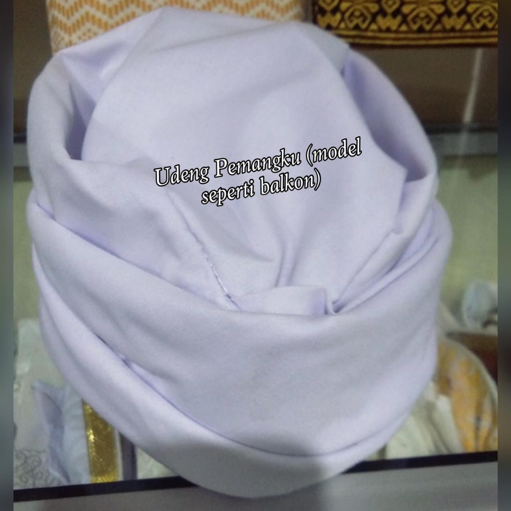 Udeng - destar, Blangkon Bali, pemangku