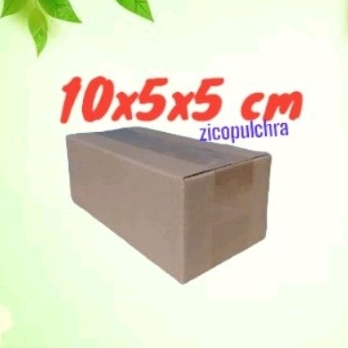 

Box kardus packing 10x5x5 cm siap pakai murmer | luar polos | dus kecil