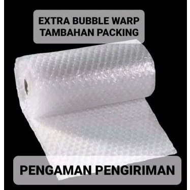 

TAMBAHAN EXTRA BUBBLE WRAP. PACKING LEBIH AMAN