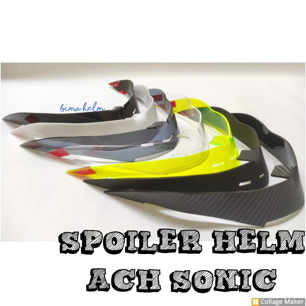 Spoiler Helm ACH SONIC All Variant