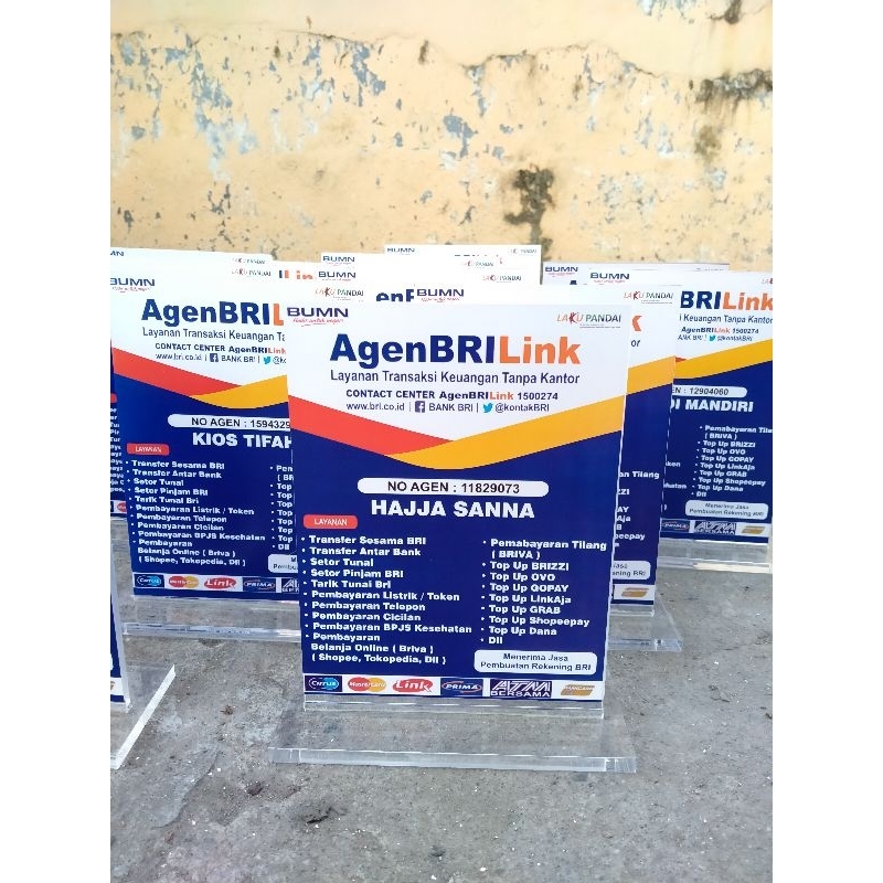 

PAPAN MEJA AKRILINK AGEN BANK BISA REQUEST