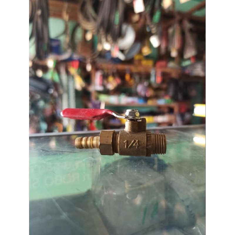 Kran Kompresor / Kran Angin / Keran Kompresor / Keran Angin Ukuran 1/4 (HATO)