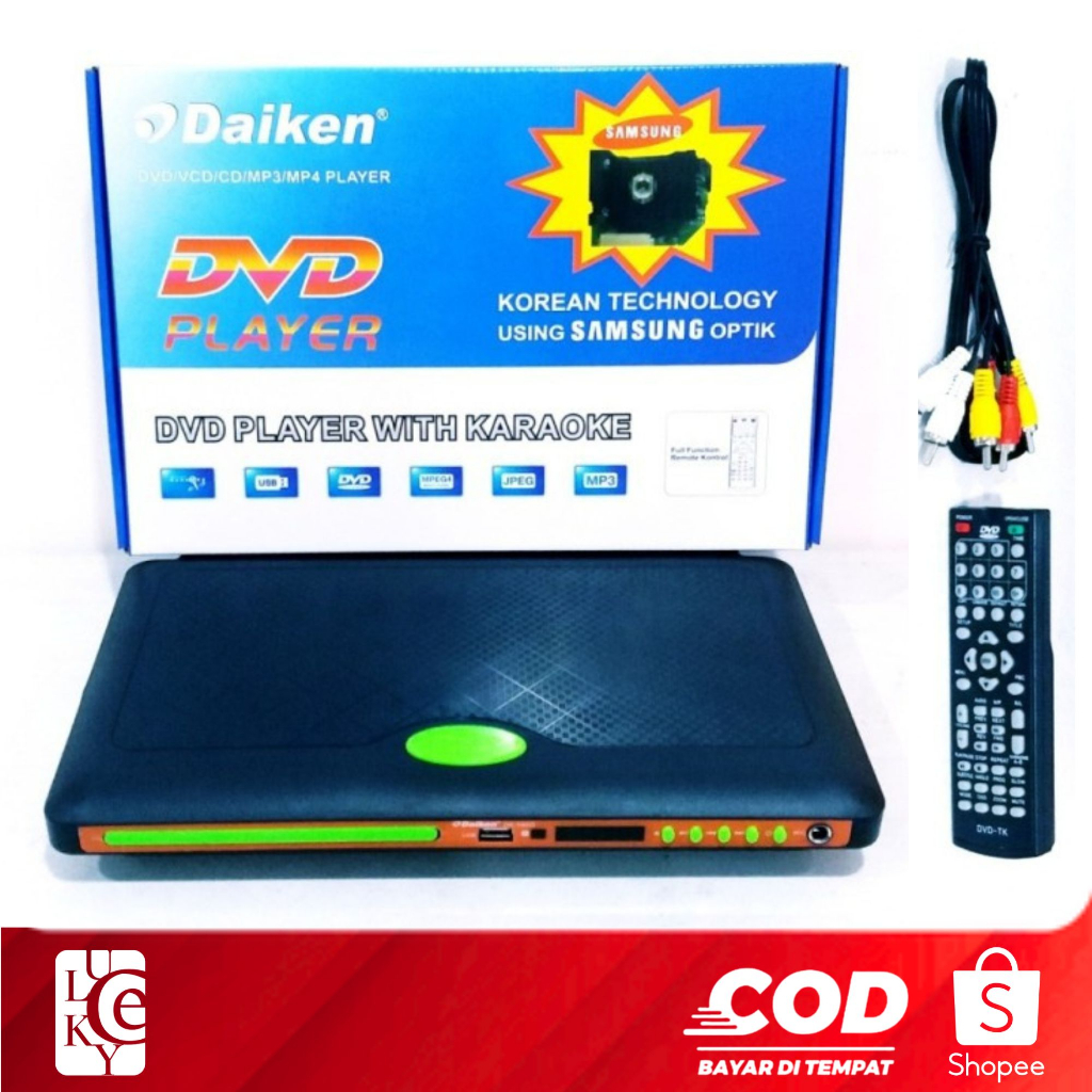 Trisonic DVD Mp4 Player Optic : SAMSUNG original termurah