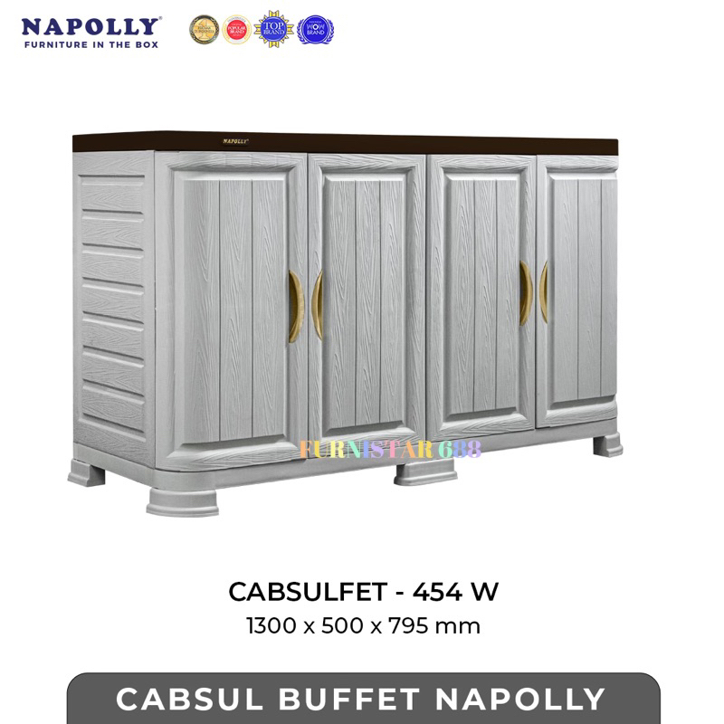Meja TV / Meja Ruang Tamu / Meja Hias /Meja Dapur Napolly CABSULFET-353 W PUMA