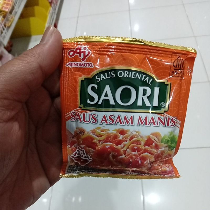 

Saori Saus Oriental 25ml Saus Asam Manis