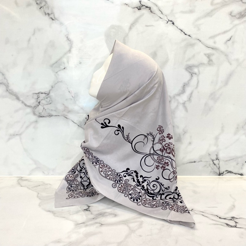 UMAMA MIRACLE MOTIF / HIJAB UMAMA MOTIF / KERUDUNG MOTIF / LASERCUT / LOGO METAL / KERUDUNG SEGIEMPA