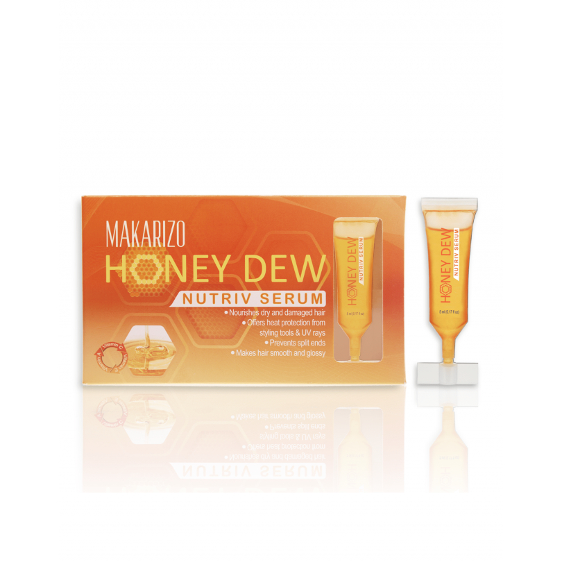Makarizo Honey Dew Series 5ml Oren/Biru | VItamin Rambut Makarizo | Hair VItamin | Serum Rambut Ront