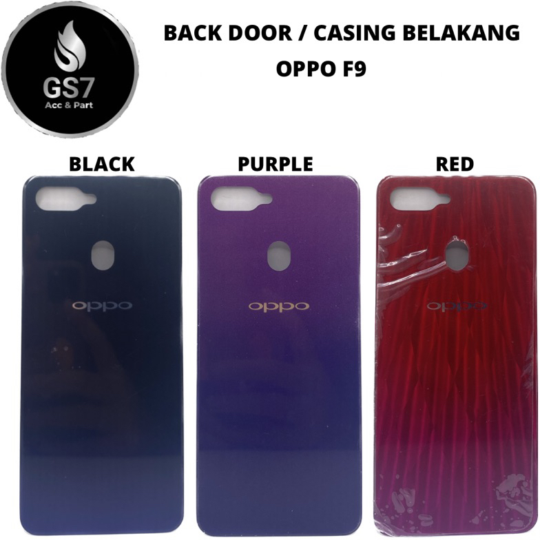 BACK DOOR / CASING BELAKANG OPPO F9