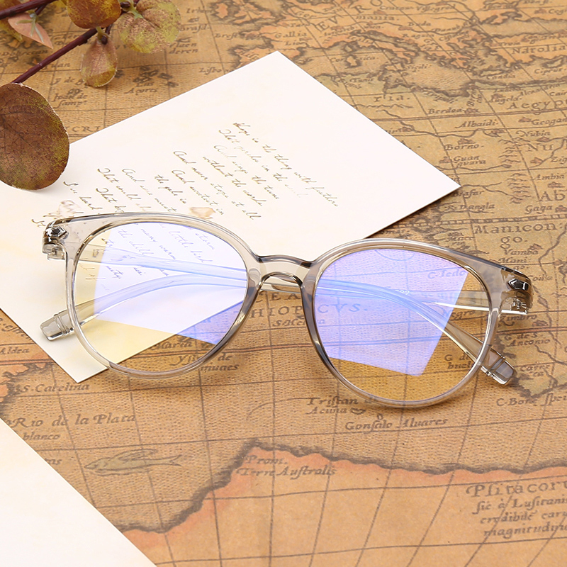 FMD Kacamata Lensa Normal Perlindungan Anti Raiasi / Kacamata ANTI RADIASI Bulat Lentur