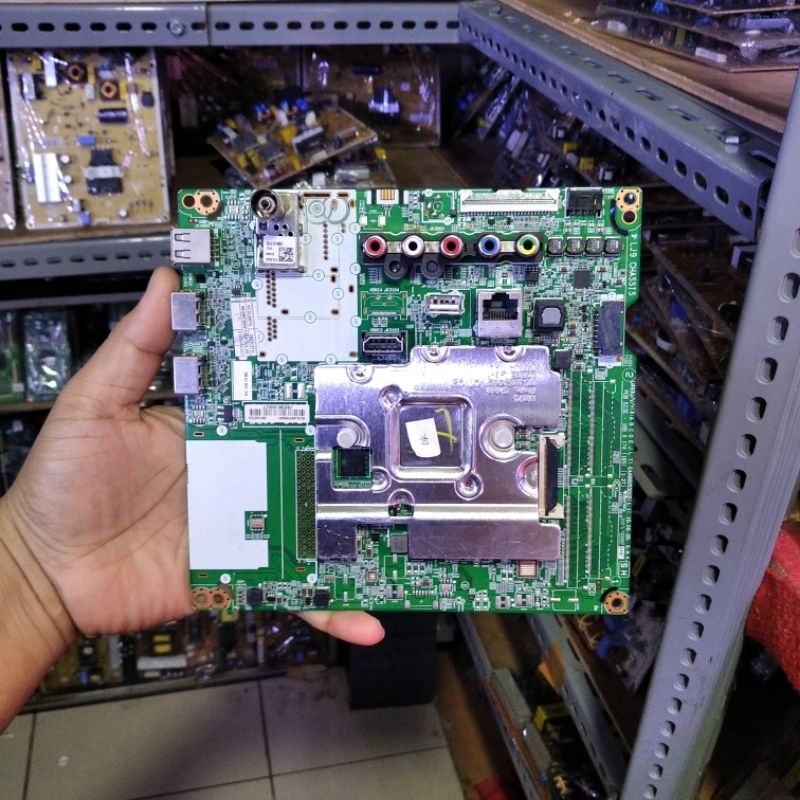 LG 50UM7300PTA MAINBOARD - MESIN TV - MOTHERBOARD - MB SMART TV LED LG 50UM7300PTA