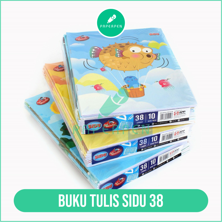 

1Pak Buku Tulis Sidu 38