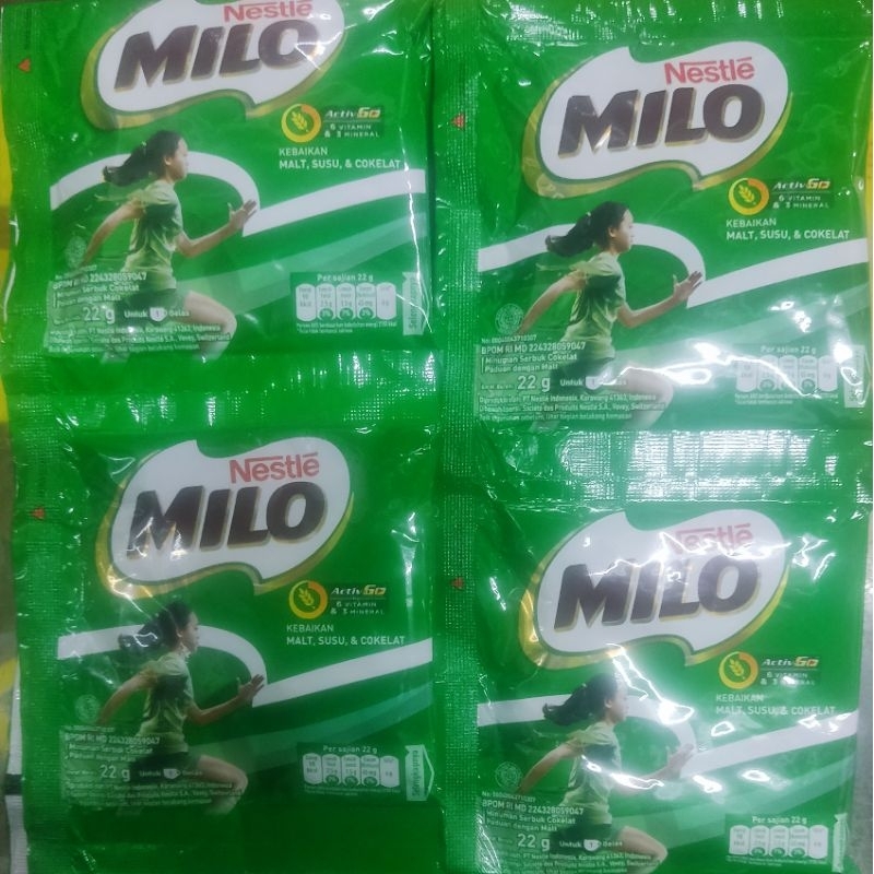 

MILO SACHET 10x22 GR