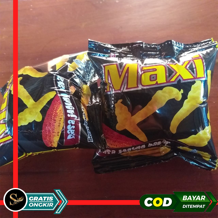 

Jajanan Anak Maxi Rasa Jagung Bakar 8gr Satuan Camilan Rasa Jagung Bakar Maxi 1 Renteng Grosir 1Dus