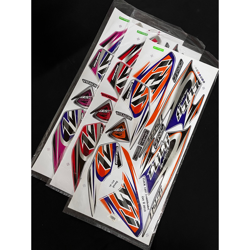 striping click 125 KZR 2012 original kodak thailand sticker body vario 125 kodak thailand vario 125 