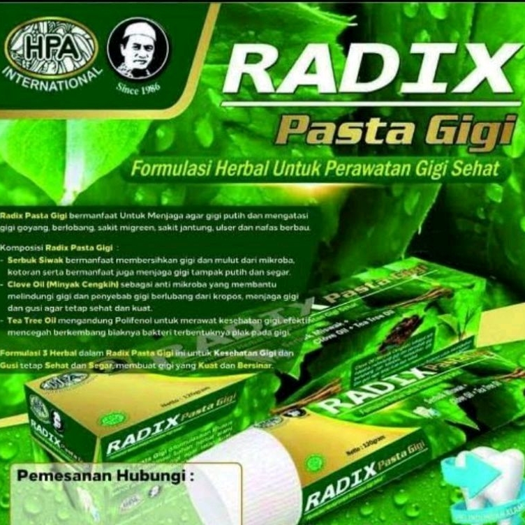 Pasta Gigi Radix