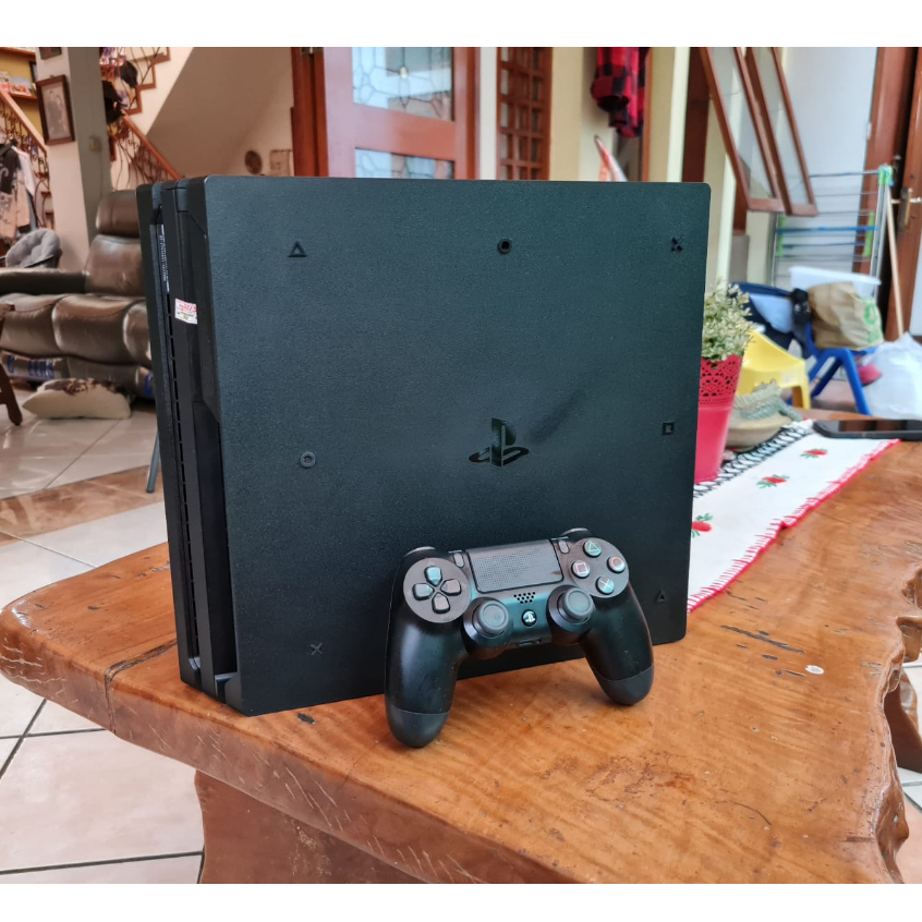 PS4 Sony Playstation 4 Pro Hen 1 TB Full Game Seri 72xx + Joystick Original