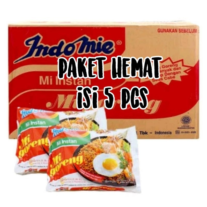 

Indomie goreng 5 pcs