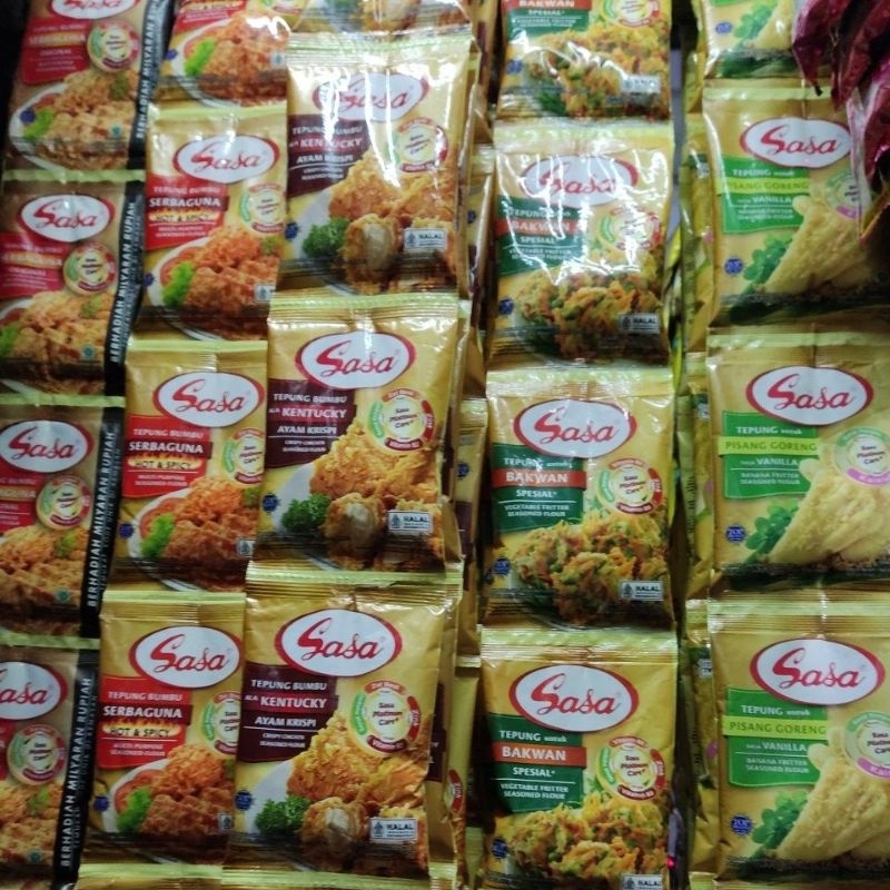 

Sasa tepung bumbu sachet per pcs