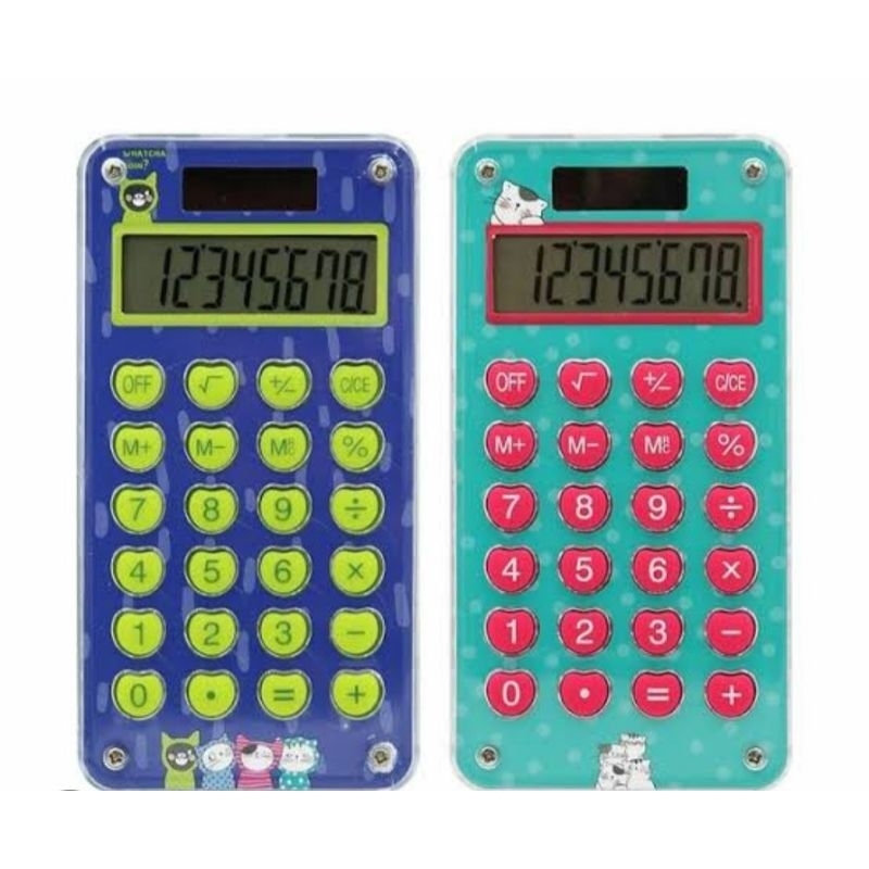 

M&G So Many Cats Portable Calculator ADG981 | Kalkulator