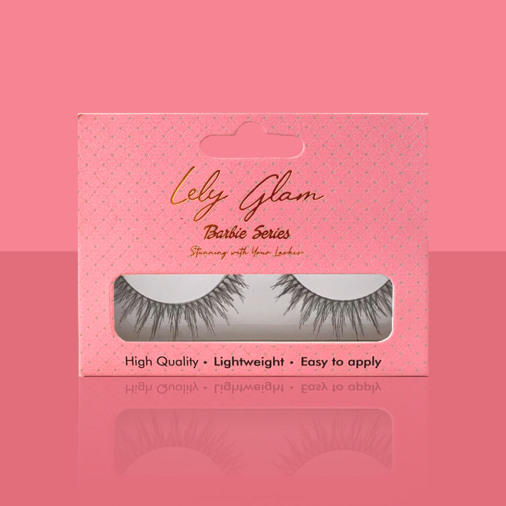 Lely Glam - Premium Eyelashes Barbie Series - Rosella (Bulu Mata Palsu) Lashes by Leli Mustika MUA