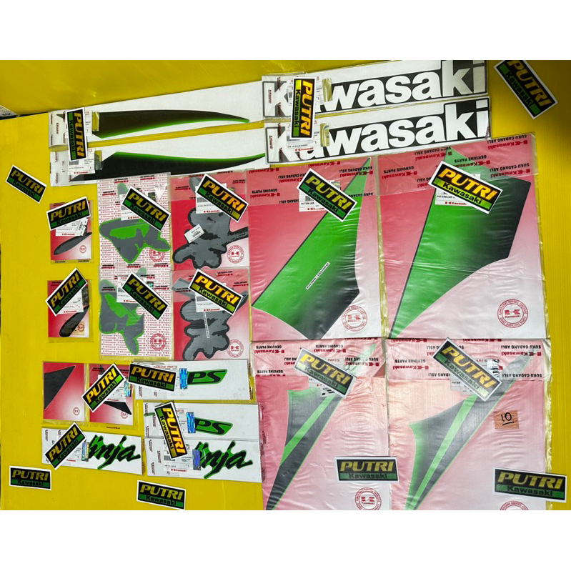 striping stiker sticker ninja rr se old 2011 gen 4  ORIGUNAL SEGEL FULL BODY SET