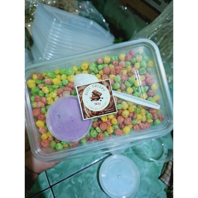 

NYAMNYAM RICE CRISPY BOX| RASA TARO|KEMASAN 500ML