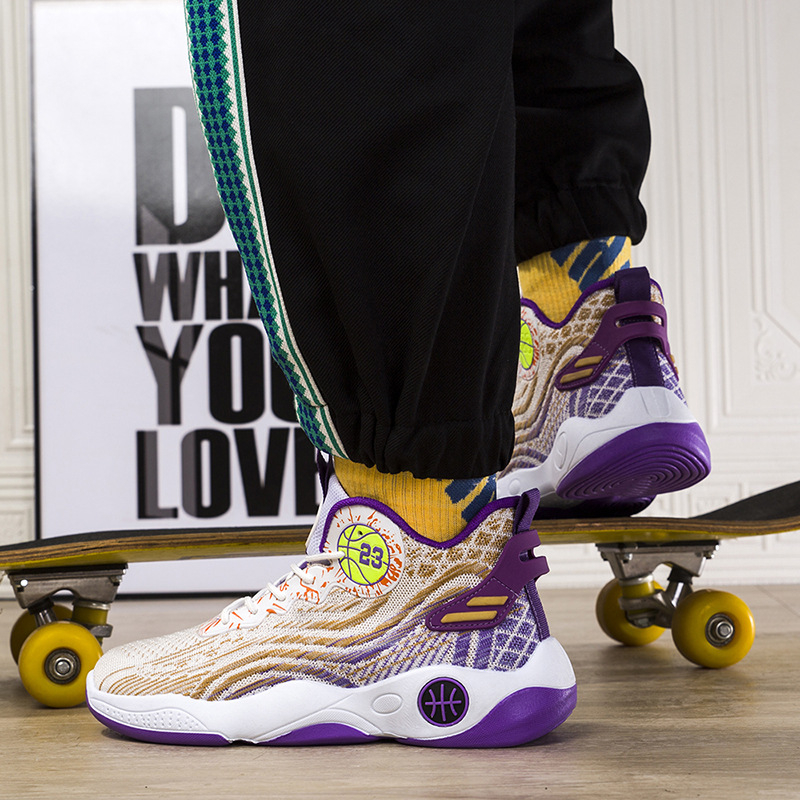 Sepatu Pria import Sneakers olahraga FASHION terbaru VARIASI BALL 23 Bahan rajut Bisa COD