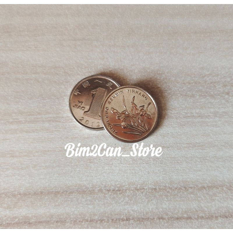 Numismatik Koin Kuno China 1 yuan
