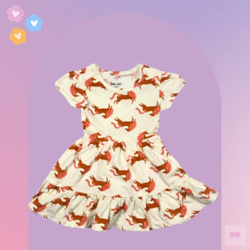 dress anak perempuan - baju anak perempuan - baju daily - daily dress baby kids - dhif store
