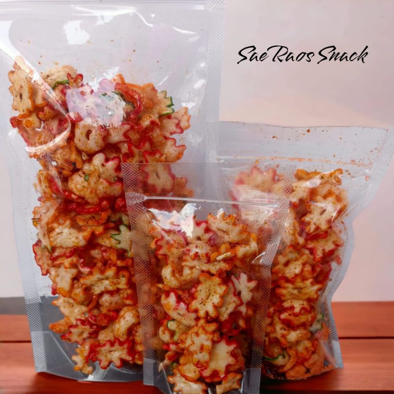 

SEBLAK KERING KERUPUK BINTANG PEDAS DAUN JERUK 100-250gr