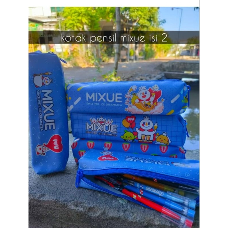 

PROMOO kotak pensil mixue dapat 2