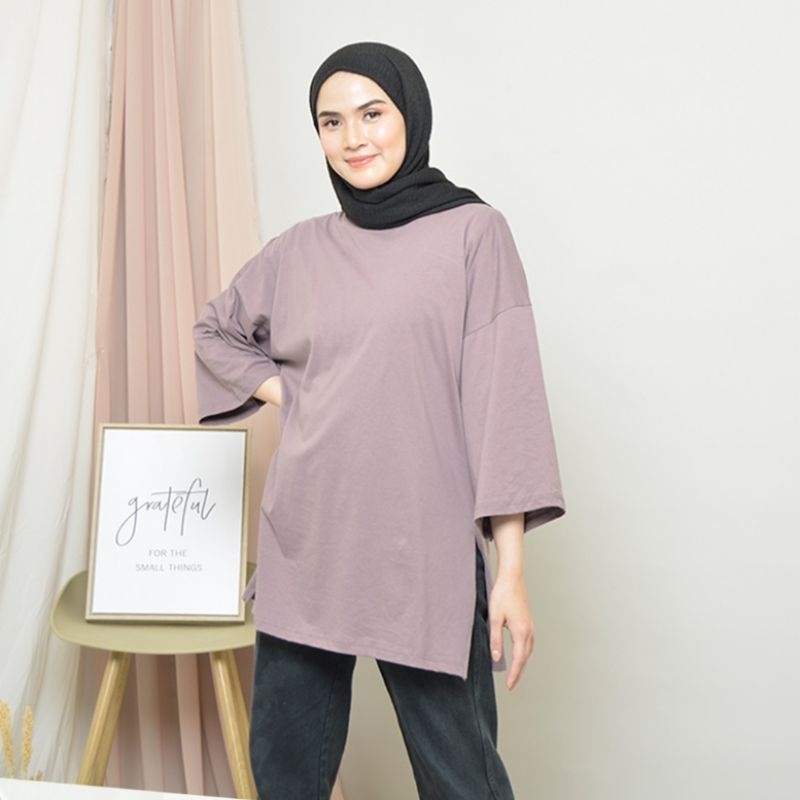 Kaos Oversize Barta Nothing Matters Oversize Basic T shirt Wanita