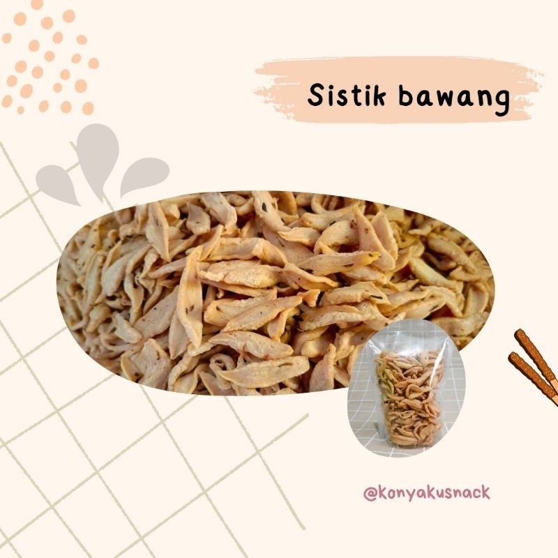 

sistik bawang | kue kering | makanan ringan