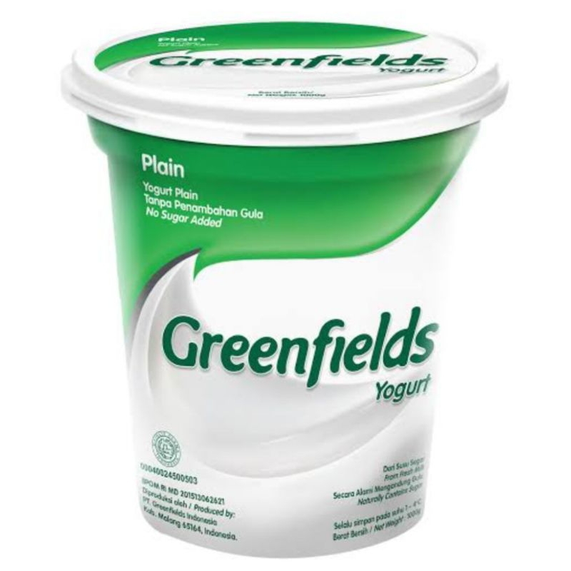 

Plain Yoghurt Greenfields 1Kg (isi 2).