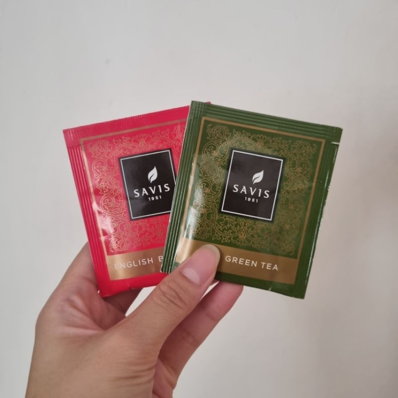 

Savis Original Kemasan Sachet / Satuan / Ecer - Teh Celup / Teh Seduh / Tea Bag / Minuman