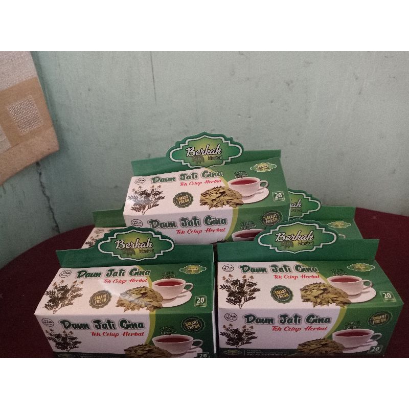 

Teh daun jati cina berkah herbal 100%penurun diaet original