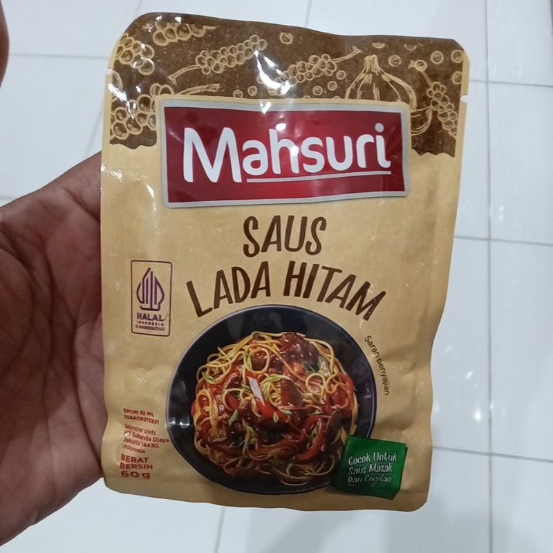 

Mahsuri 60g Saus Lada Hitam