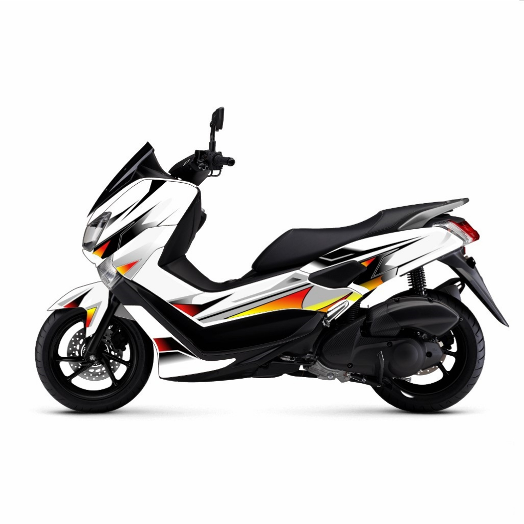 STRIPING TRANSPARAN YAMAHA NMAX OLD AIRBRUSH 2